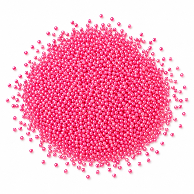 2 mm Pembe Dekoratif Boncuk Draje