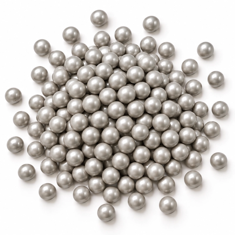 4 mm Gümüş Dekoratif Boncuk Draje