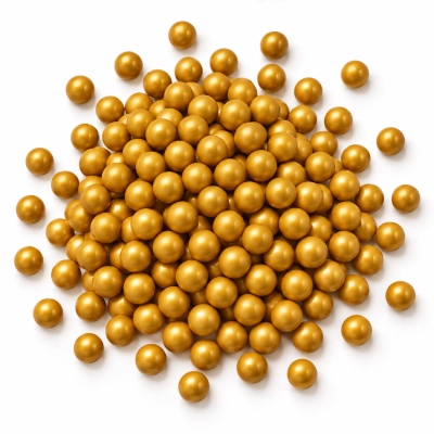 4 mm Altın Dekoratif Boncuk Draje