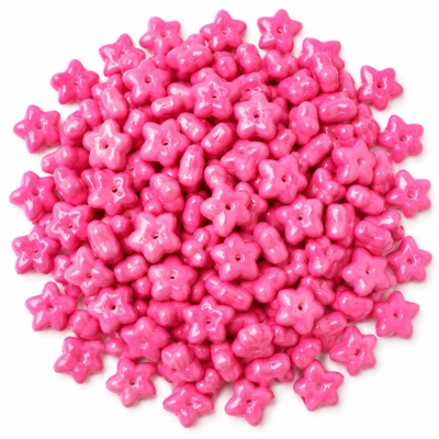 Pembe Dekoratif Yıldız Draje