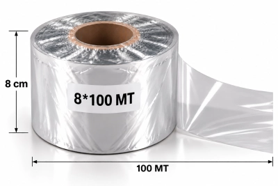 8x100 Mt Şeffaf Yan Dekor