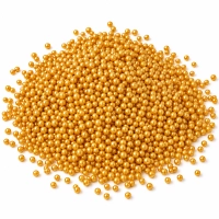 0 mm Altın Dekoratif Boncuk Draje