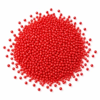 2 mm Kırmızı Dekoratif Boncuk Draje