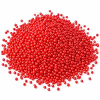 0 mm Kırmızı Dekoratif Boncuk Draje
