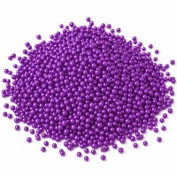 0 mm Mor Dekoratif Boncuk Draje
