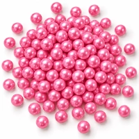 8 mm Pembe Dekoratif Boncuk Draje