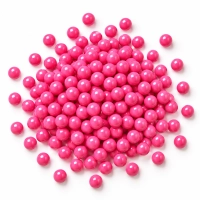 4 mm Pembe Dekoratif Boncuk Draje