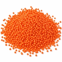 0 mm Turuncu Dekoratif Boncuk Draje