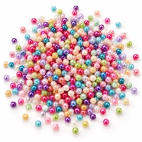 4 mm Miks Dekoratif Boncuk Draje