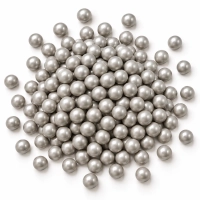 4 mm Gümüş Dekoratif Boncuk Draje