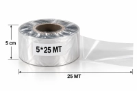 5x25 Mt Şeffaf Yan Dekor