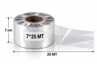7x25 Mt Şeffaf Yan Dekor