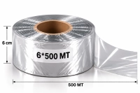 6x500 Mt İnce Şeffaf Yan Dekor